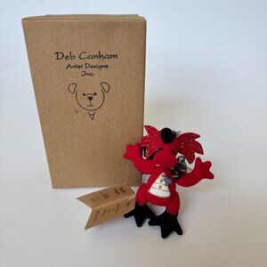 Deb Canham Stan Dappled Dragons 486/1500 Limited Edition Red Black Ringmaster